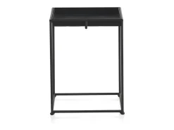 New Mesa de apoio metálica Cinzento