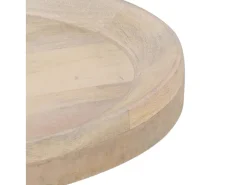 Discount Mesa de apoio Ø50x55 cm madeira de mangueira maciça PT971026 Castanho