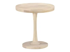Discount Mesa de apoio Ø50x55 cm madeira de mangueira maciça PT971026 Castanho