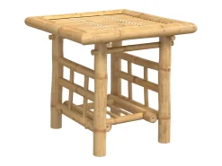 Mesa De Apoio* Mesa de apoio 45x45x45 cm bambu PT399671 Castanho