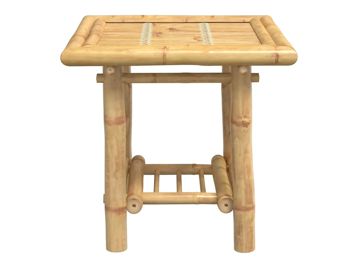 Mesa De Apoio* Mesa de apoio 45x45x45 cm bambu PT399671 Castanho