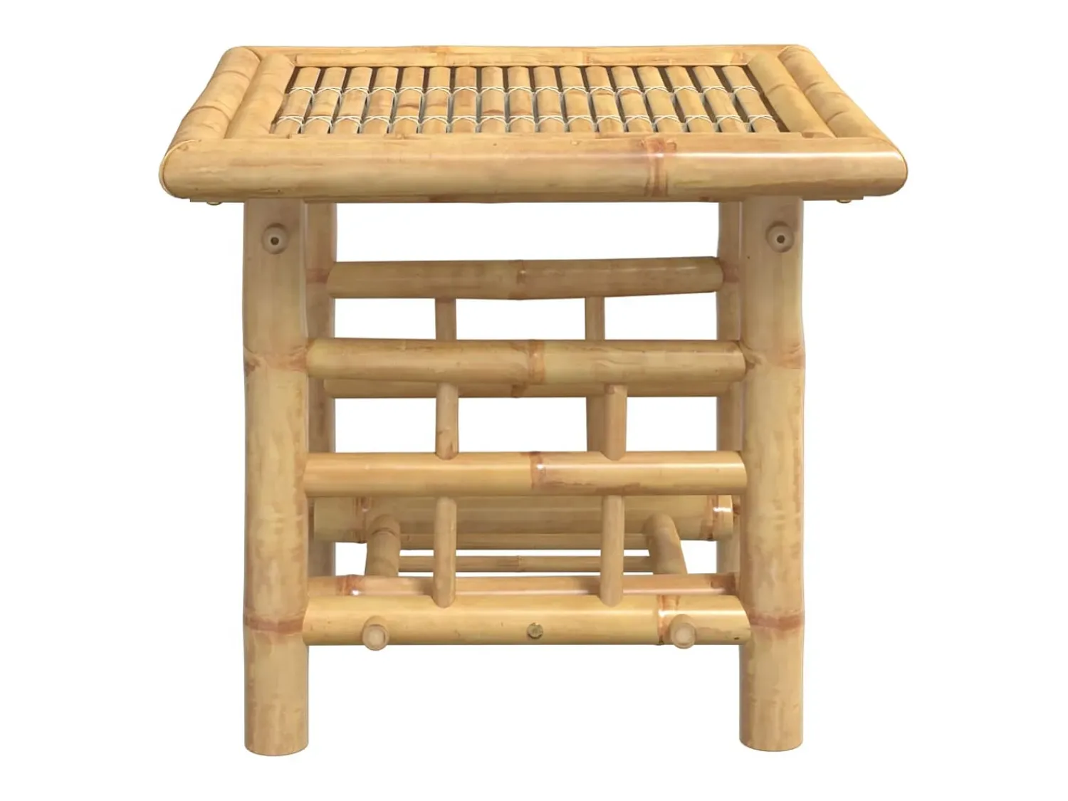 Mesa De Apoio* Mesa de apoio 45x45x45 cm bambu PT399671 Castanho