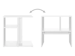Mesa De Apoio*vidaxl Mesa de apoio 50x30x50 cm contraplacado Branco