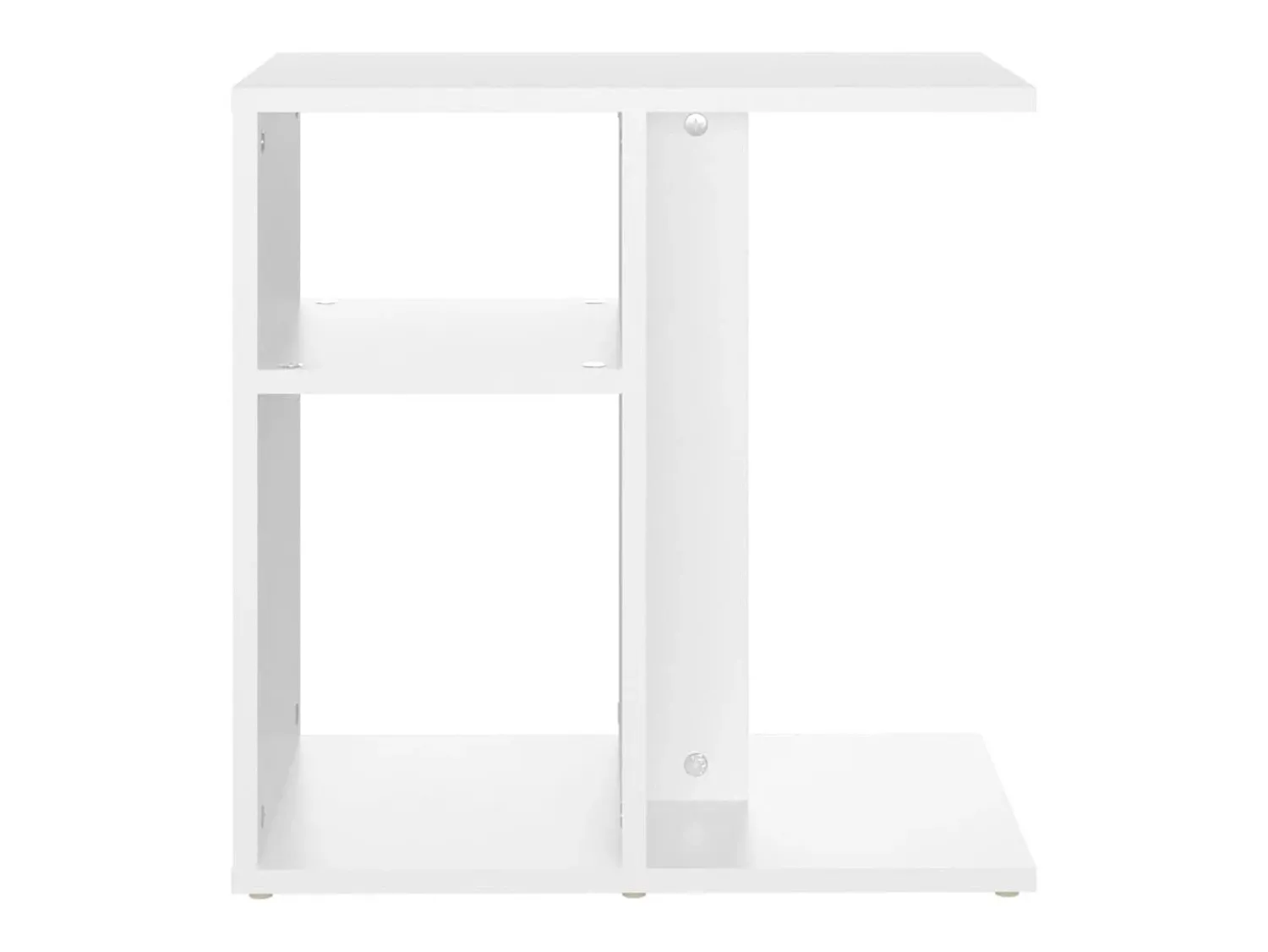 Mesa De Apoio*vidaxl Mesa de apoio 50x30x50 cm contraplacado Branco