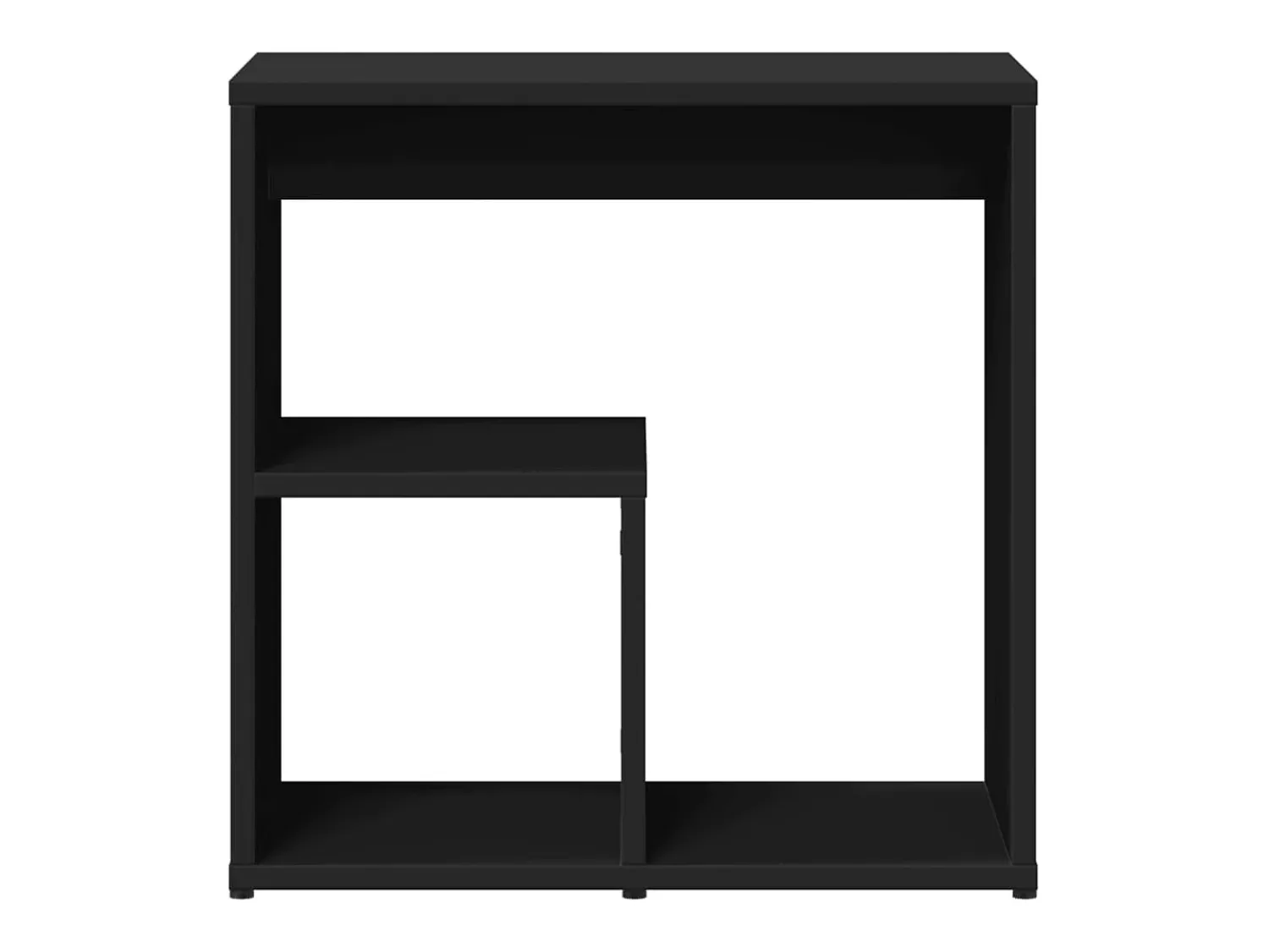 Mesa De Apoio| Mesa de apoio 50x30x50 cm contraplacado PT420205 Preto