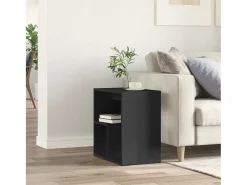 Mesa De Apoio| Mesa de apoio 50x30x50 cm contraplacado PT420205 Preto