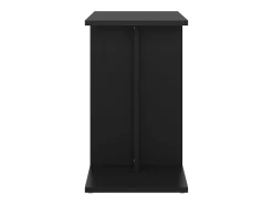 Outlet vidaxl Mesa de apoio 50x30x50 cm contraplacado Preto
