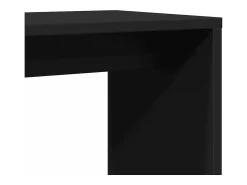 Mesa De Apoio*vidaxl Mesa de apoio 50x30x50 cm contraplacado Preto