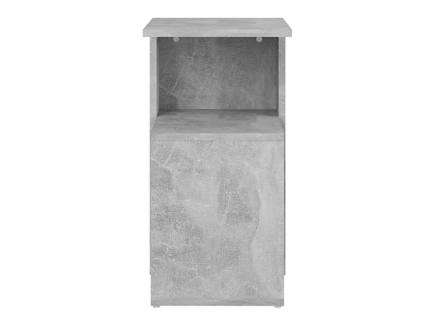 Mesa De Apoio*vidaxl Mesa de apoio 36x30x56 cm contraplacado cimento Cinzento
