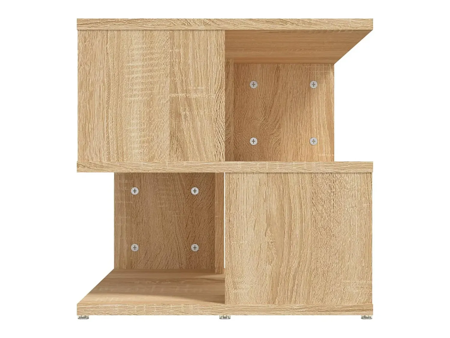 Mesa De Apoio|vidaxl Mesa de apoio 40x40x40 cm contraplacado cor carvalho sonoma Natural claro