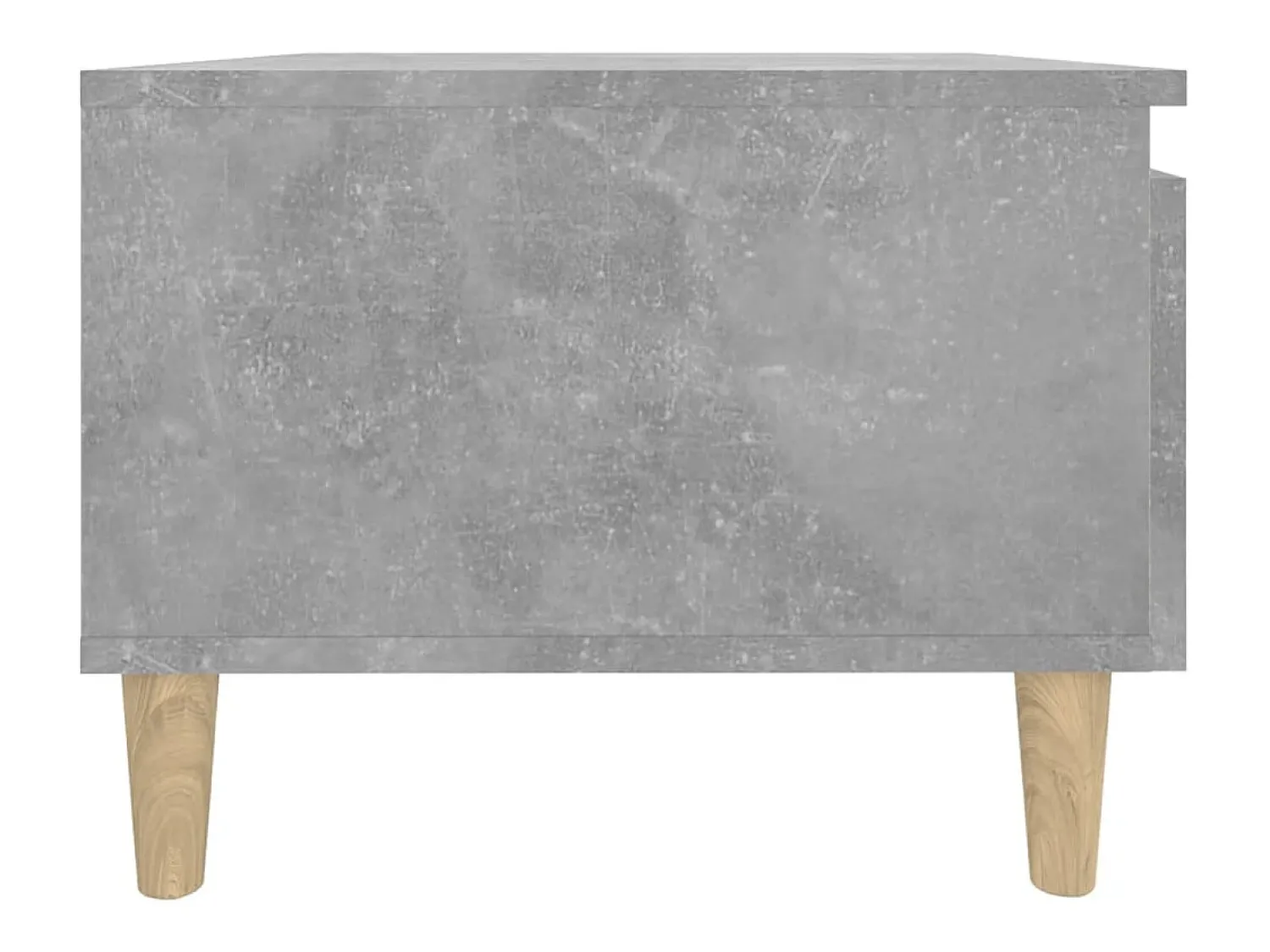 Discount vidaxl Mesa de apoio 50x46x35 cm derivados de madeira -cimento Cinzento