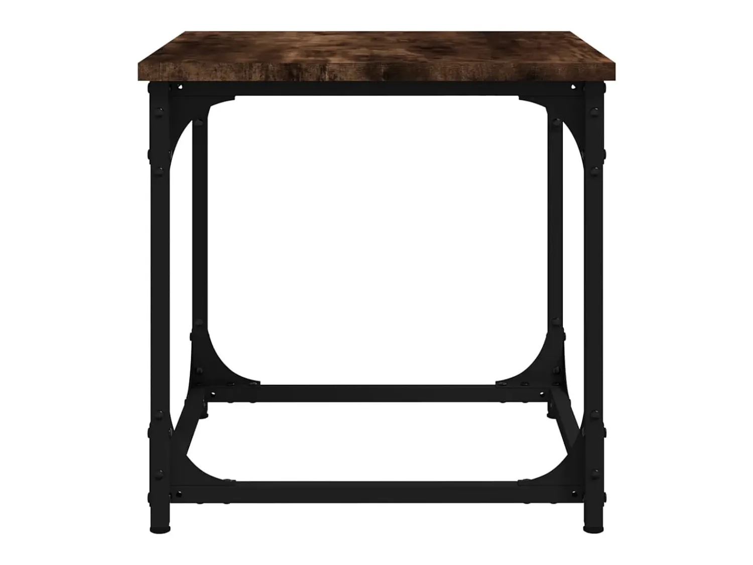 Mesa De Apoio|vidaxl Mesa de apoio 40x40x40 cm derivados de madeira carvalho fumado Natural claro