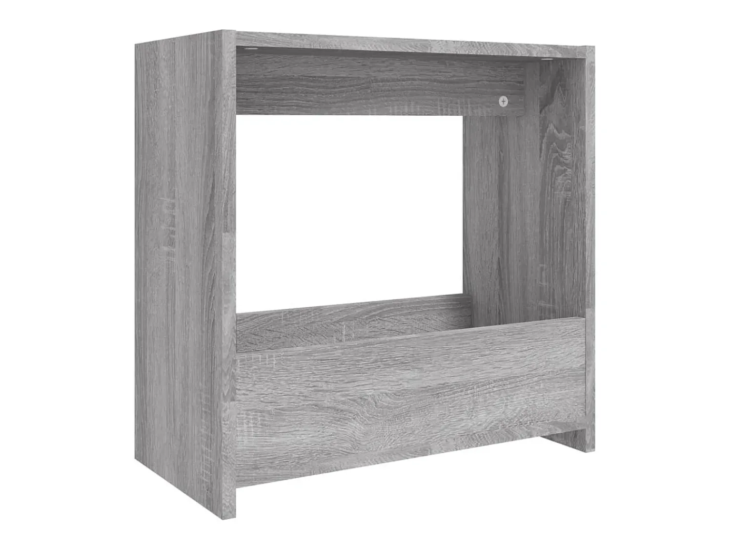 Mesa De Apoio|vidaxl Mesa de apoio 50x26x50 cm derivados de madeira sonoma Cinzento