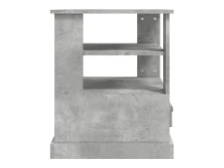 vidaxl Mesa de apoio 50x50x60 cm derivados de madeira -cimento^ Mesa De Apoio
