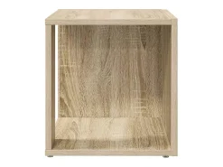 Mesa De Apoio|vidaxl Mesa de apoio 33x33x34,5 cm derivados madeira carvalho sonoma Natural claro