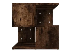 Mesa De Apoio*vidaxl Mesa de apoio 40x40x40 cm derivados de madeira carvalho fumado Natural claro