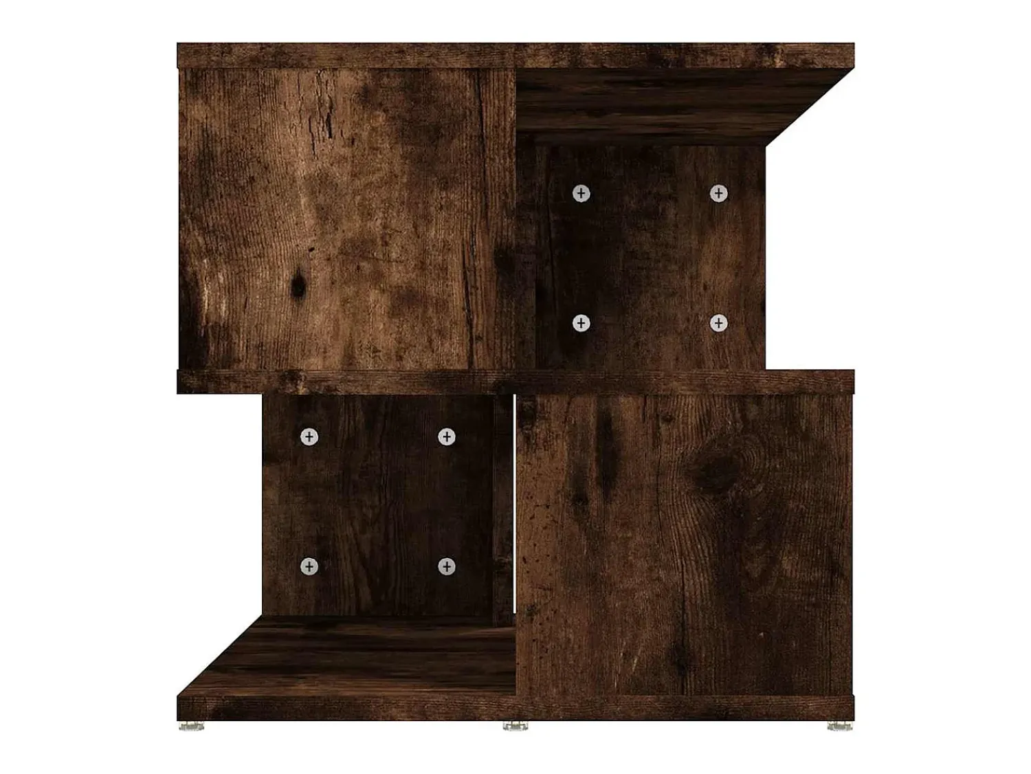 Mesa De Apoio*vidaxl Mesa de apoio 40x40x40 cm derivados de madeira carvalho fumado Natural claro