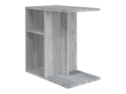 Mesa De Apoio|vidaxl Mesa de apoio 50x30x50 cm derivados de madeira sonoma Cinzento