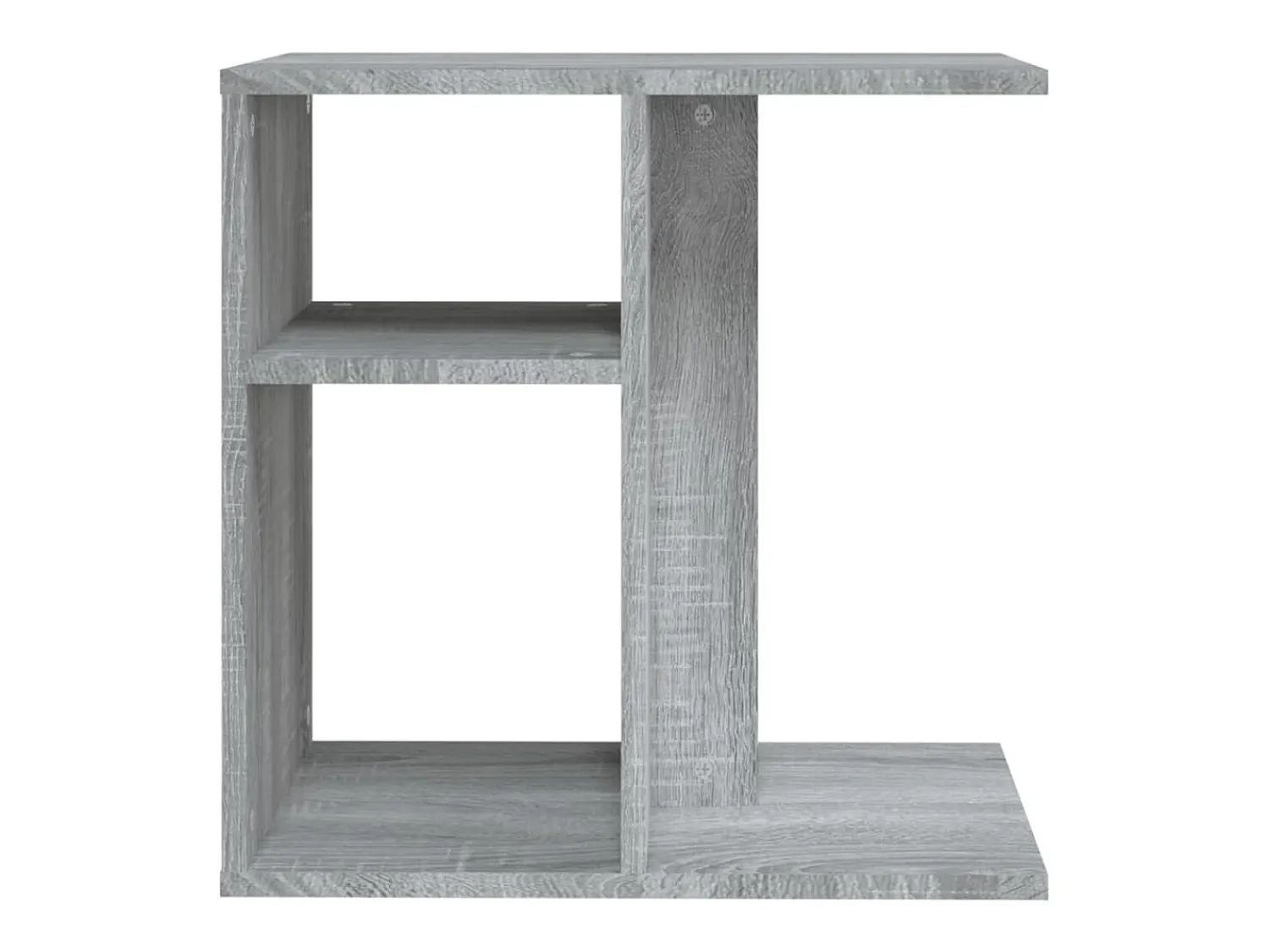 Mesa De Apoio|vidaxl Mesa de apoio 50x30x50 cm derivados de madeira sonoma Cinzento