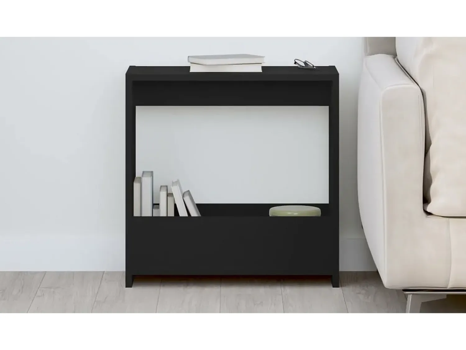 vidaxl Mesa de apoio 50x26x50 cm derivados de madeira^ Mesa De Apoio