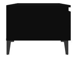 Mesa De Apoio|vidaxl Mesa de apoio 50x46x35 cm derivados de madeira Preto