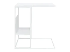 Mesa De Apoio| Mesa de apoio 55x36x59,5 cm derivados de madeira PT767433 Branco