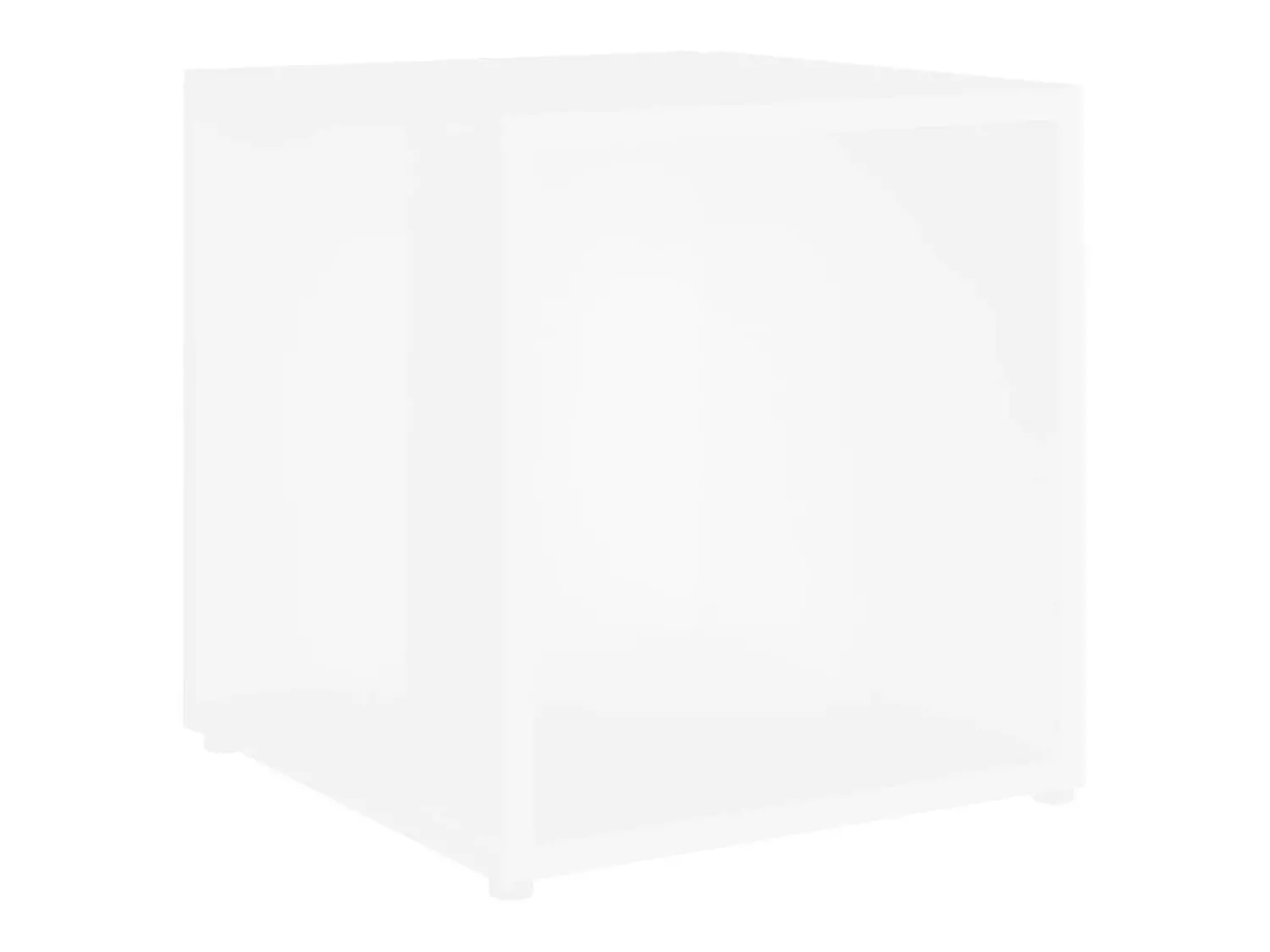 Mesa De Apoio* Mesa de apoio 33x33x34,5 cm derivados de madeira PT219549 Branco