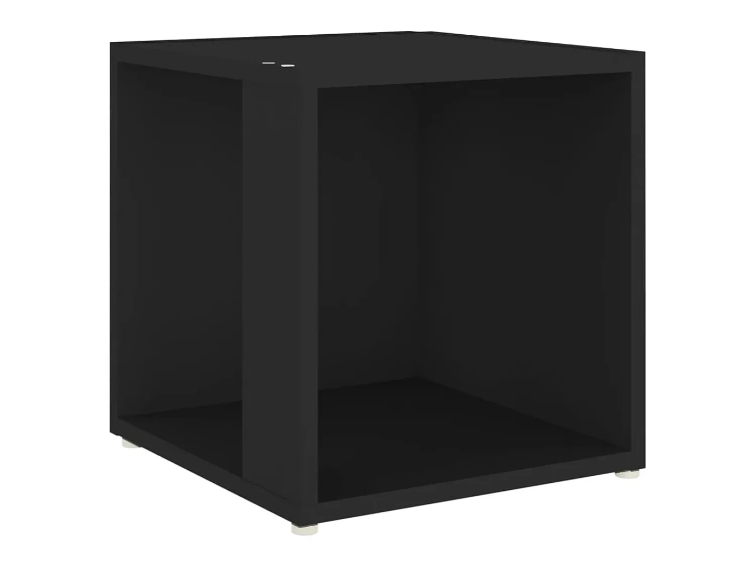 Outlet Mesa de apoio 33x33x34,5 cm derivados de madeira PT573901 Preto