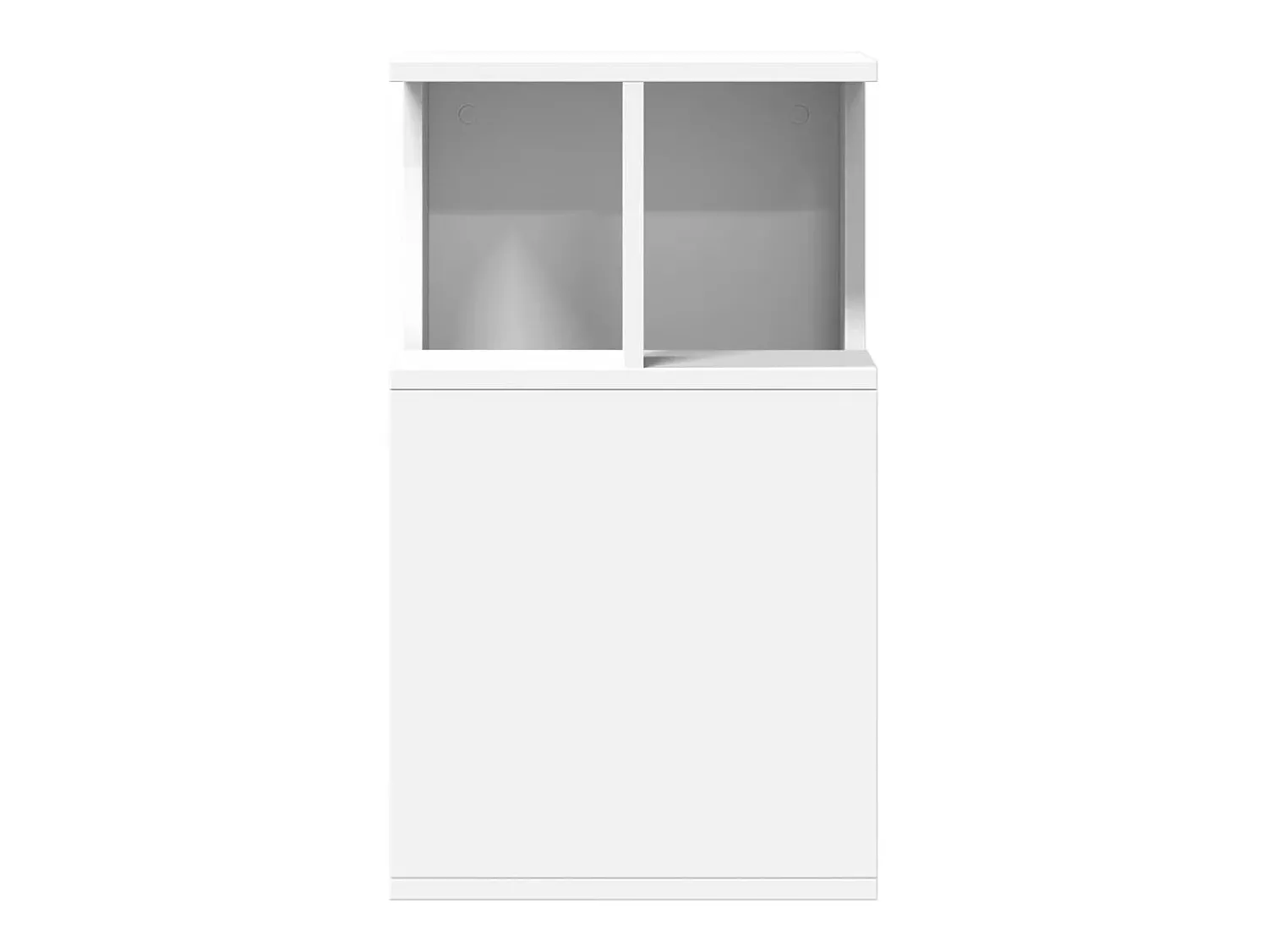 Mesa De Apoio*vidaxl Mesa de apoio 35x35x60 cm derivados de madeira Branco