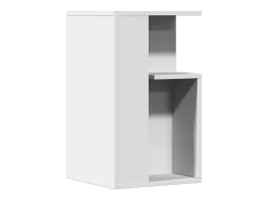 Mesa De Apoio*vidaxl Mesa de apoio 35x35x60 cm derivados de madeira Branco