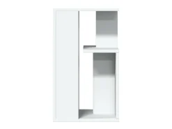 Mesa De Apoio*vidaxl Mesa de apoio 35x35x60 cm derivados de madeira Branco
