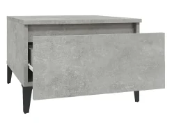 Mesa De Apoio|vidaxl Mesa de apoio 50x46x35 cm derivados de madeira -cimento Cinzento