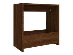 Mesa De Apoio*vidaxl Mesa de apoio 50x26x50 cm derivados madeira carvalho castanho Natural claro