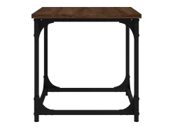 Mesa De Apoio*vidaxl Mesa de apoio 40x40x40 cm derivados madeira carvalho castanho Natural claro