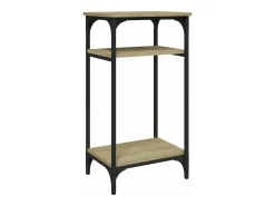 Mesa De Apoio*vidaxl Mesa de apoio 40x30x75 cm derivados de madeira carvalho sonoma Natural claro