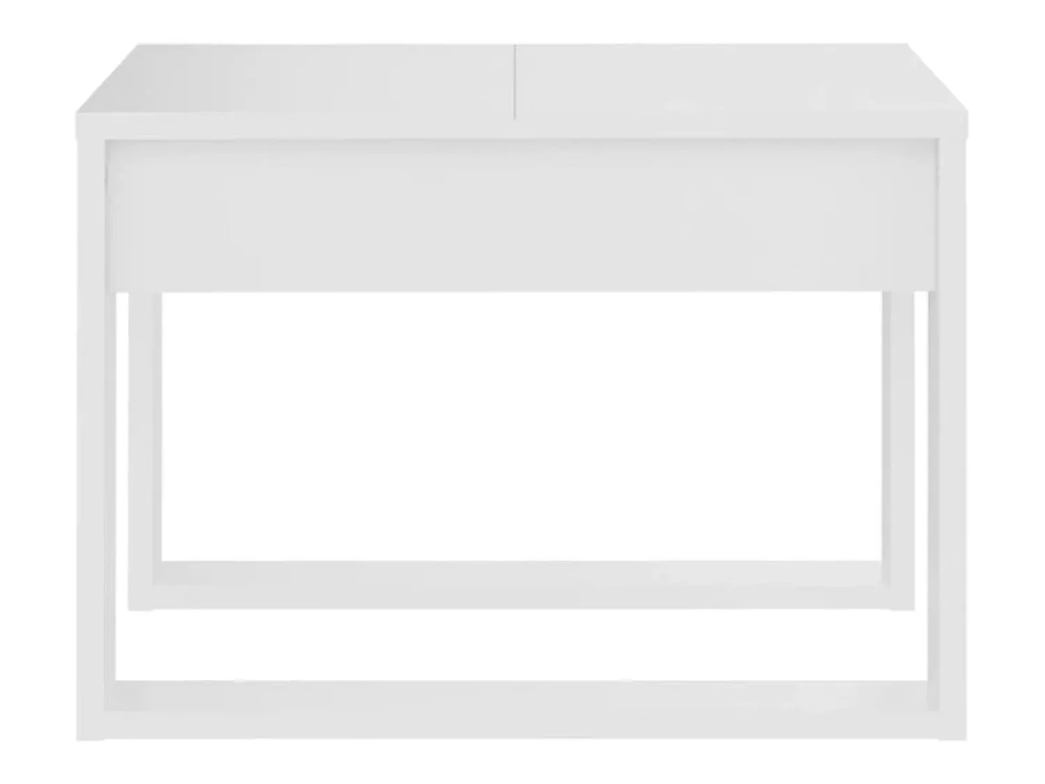 vidaxl Mesa de apoio 50x50x35 cm derivados de madeira^ Mesa De Apoio