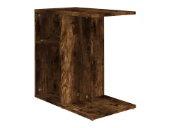 vidaxl Mesa de apoio 50x30x50 cm derivados de madeira carvalho fumado^ Mesa De Apoio