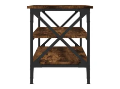 Mesa De Apoio|vidaxl Mesa de apoio 55x38x45 cm derivados de madeira carvalho fumado Natural claro