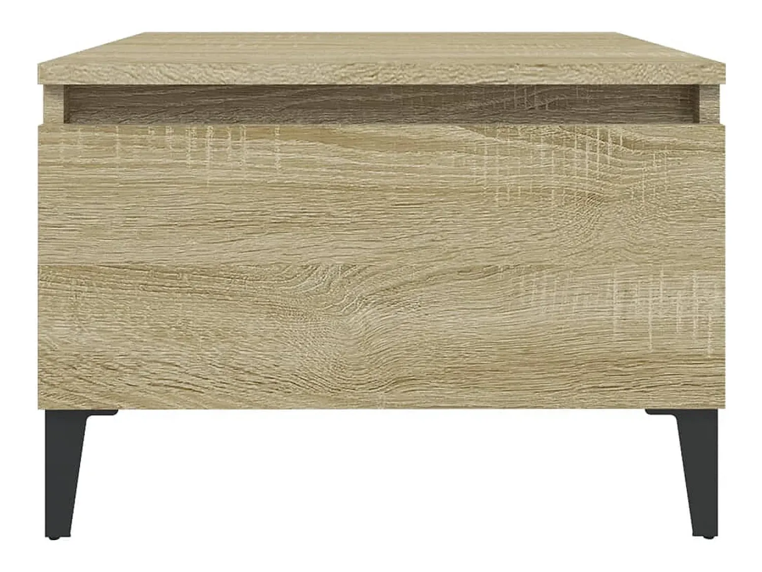 Mesa De Apoio|vidaxl Mesa de apoio 50x46x35 cm derivados de madeira carvalho sonoma Natural claro