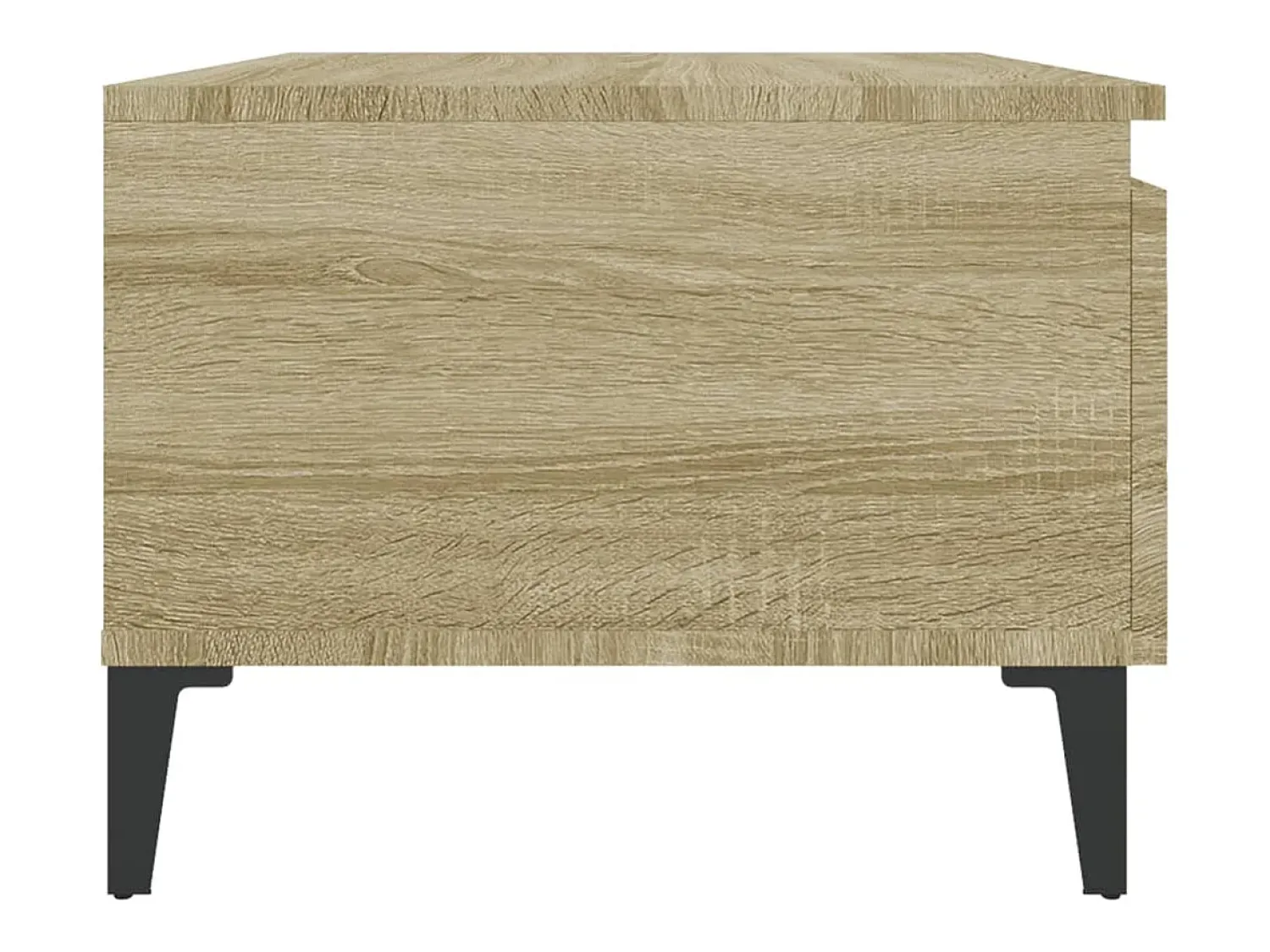 Mesa De Apoio|vidaxl Mesa de apoio 50x46x35 cm derivados de madeira carvalho sonoma Natural claro