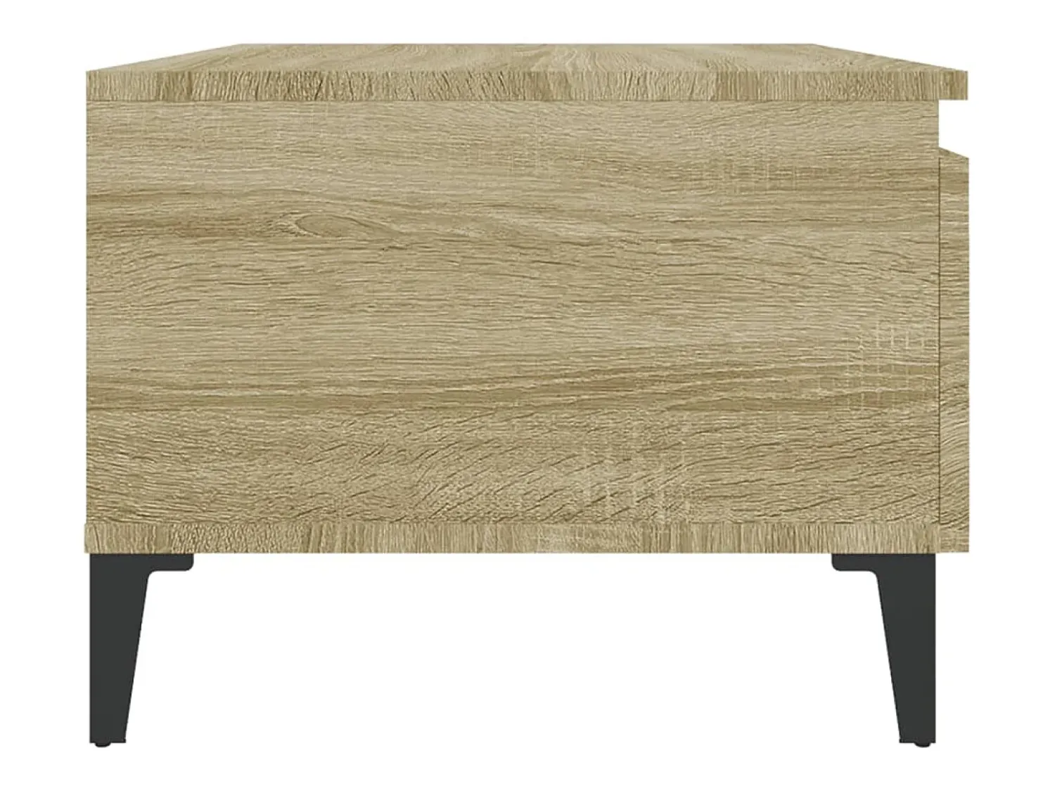 Mesa De Apoio|vidaxl Mesa de apoio 50x46x35 cm derivados de madeira carvalho sonoma Natural claro