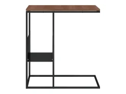 Mesa De Apoio*vidaxl Mesa de apoio 55x36x59,5 cm derivados de madeira Preto