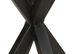 Discount vidaxl Mesa de apoio 48x48x56 cm madeira recuperada maciça Castanho