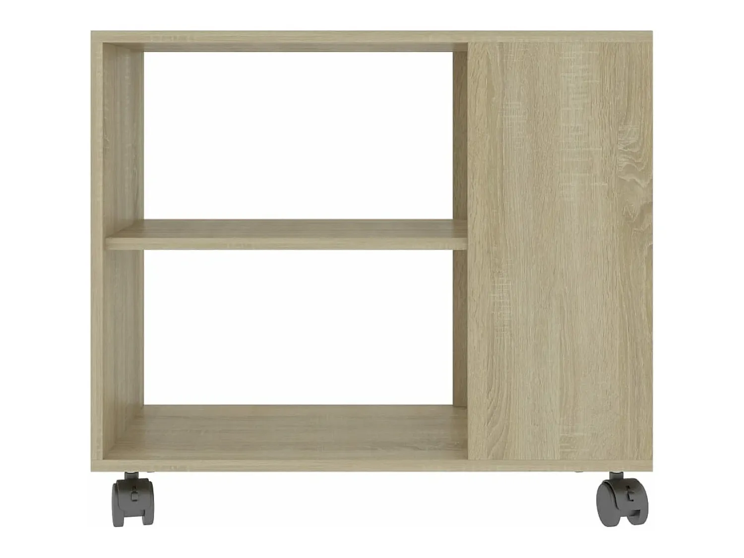 vidaxl Mesa de apoio 70x35x55 cm madeira processada carvalho sonoma^ Mesa De Apoio
