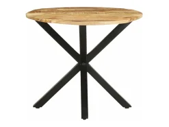 vidaxl Mesa de apoio 68x68x56 cm madeira de mangueira maciça^ Mesa De Apoio