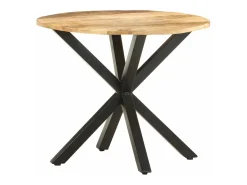 vidaxl Mesa de apoio 68x68x56 cm madeira de mangueira maciça^ Mesa De Apoio