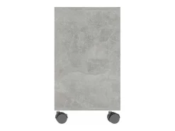 New vidaxl Mesa de apoio 70x35x55 cm madeira processada cinza cimento Cinzento