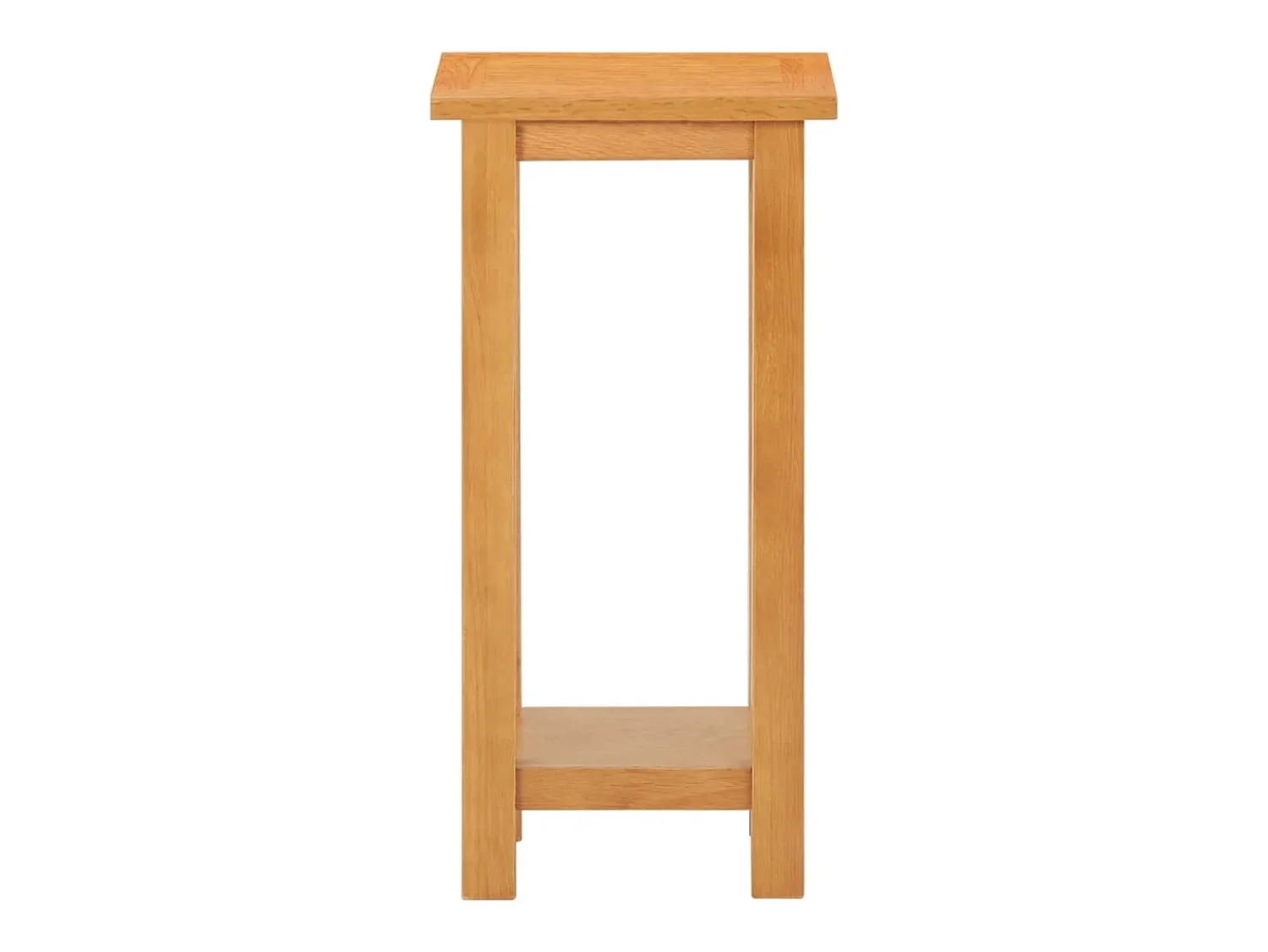 Mesa De Apoio|vidaxl Mesa de apoio 27x24x55 cm madeira de carvalho maciça Natural claro