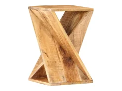 Sale Mesa de apoio 35x35x55 cm madeira de mangueira maciça PT640785 Castanho