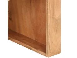 Mesa De Apoio|vidaxl Mesa de apoio 43x40x30 cm madeira de acácia maciça Natural claro